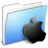  Aqua Stripped Folder Apple